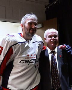 23K views · 1.5K reactions | The #Gr8 meets Mark Howe for the first time! | Washington Capitals | Facebook