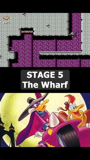 Darkwing Duck (NES) Stage 5: The Wharf