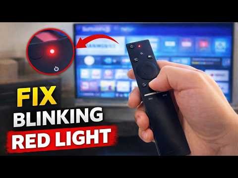 Fix Samsung TV Remote Blinking or Flashing Red Light