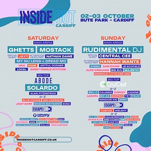 5.6K views · 23 reactions | ⚡ NEW ACT ANNOUNCEMENT ⚡ With just 3 weeks to go, we’re over the moon to announce we will have 3 new exciting acts added to Inside Out this year... ⬇️ Wh0, Tobtok & Alfie Cridland all join us in Bute Park this October!  Final 500 tickets  insideoutcardiff.co.uk/book-tickets/ | Inside Out Festival | Facebook