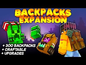 Backpacks Expansion ▪ OFFICIAL TRAILER ▪ Minecraft Marketplace