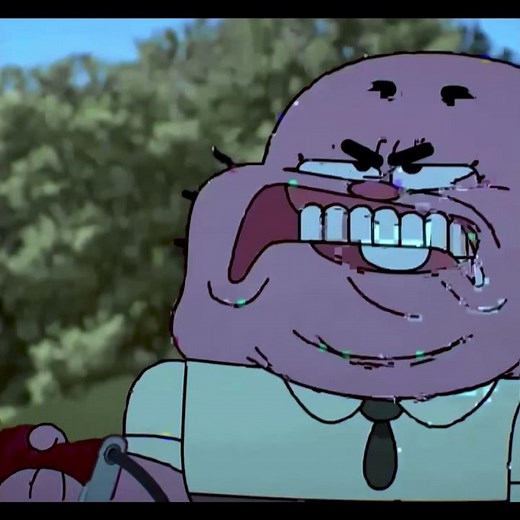 Glitched Richard Watterson