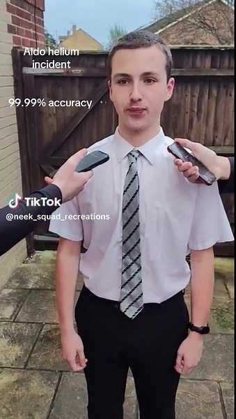 Aldo Helium Incident Explained with 99.99% Accuracy