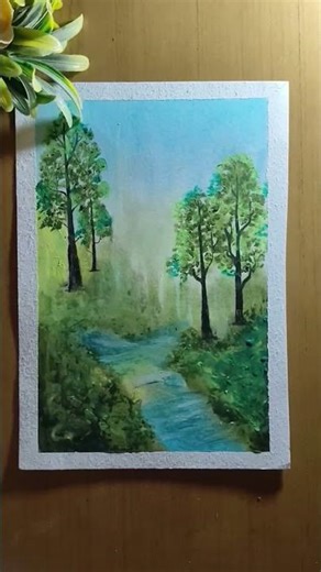 oil pastel colour drawing ideas || easy oilpastel drawing #art #oilpasteldrawing #shorts #watercolor