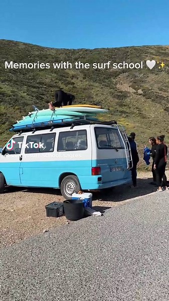 sandy surf school sagres on TikTok