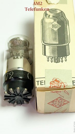 Telefunken AM2 Magic Eye Tube: A Vintage Audio Marvel