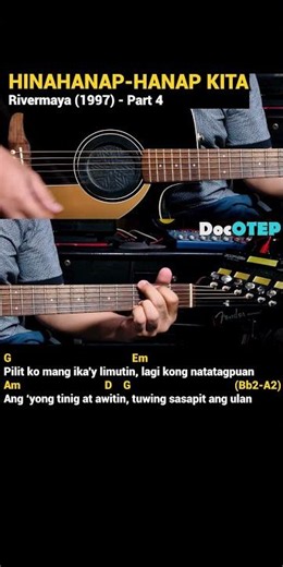 Hinahanap-Hanap Kita - Rivermaya (1997) Easy Guitar Chords Tutorial with Lyrics Part 4 SHORTS REELS