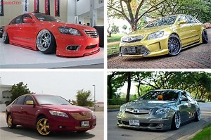 Kumpulan Modifikasi Toyota Camry Dari VIP Style Sampai Elegan Beraksen Emas  - Gridoto