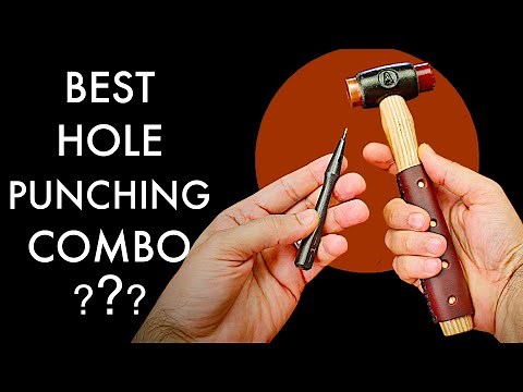 Leather Tools Review - Hole Puncher and Raw Hide Hammer