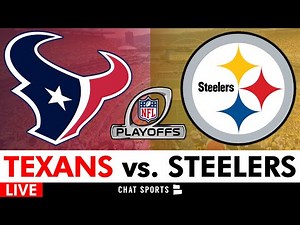 NFL Playoffs LIVE Streaming Scoreboard: Texans vs. Steelers On ESPN & ABC, Free Play-By-Play