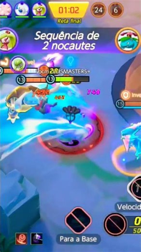 Fantastic LUCARIO!!!! After that the opponent even lost his way 🤣 #pokemonunite