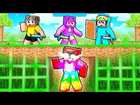 OP HACKER vs Hunters in Minecraft!