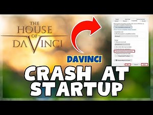 DaVinci – How to Fix DaVinci Crashing on Startup! issue Solved 2023 {Updated}