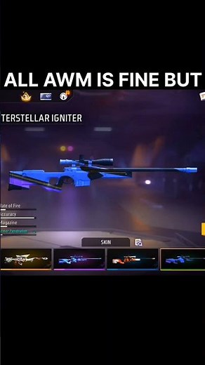 🎯 All AWM Skins Are Powerful, But This Old One Still Hits Different! 🔥#shorts #viral