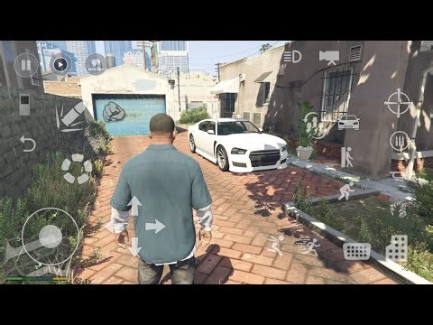 GTA 5 Android Gameplay Offline | Winlator Ludashi V2.8.2 with Input Bridge Touch Control