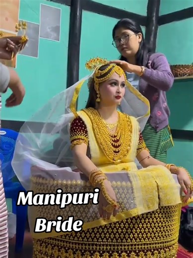 Ami Nisssho Haye Jabo ♥ Manipuri Traditional Bride Dress Collection #viralwedding #manipuridress #manipuribiye #wedding #foryou