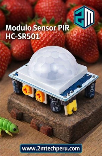 Modulo Sensor PIR HC-SR501 #2mtechperu #huanuco #arduino