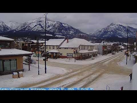 Main Street Livecam, Canmore, Alberta