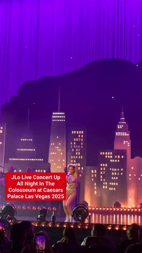 JLo Live Concert Up All Night In The Colosseum at Caesars Palace Las Vegas 2025 #jlo #jenniferlovez #fyp @sorotan Pengikut | Rino Loebsa