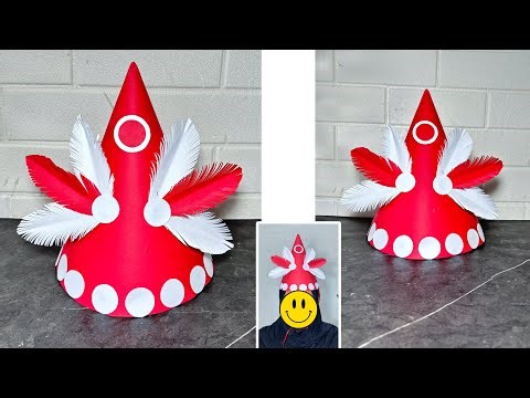 How To Make A Paper Hat - How To Make Birthday Cap