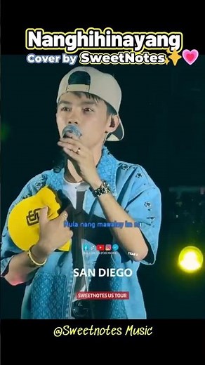 Nanghihinayang - Sweetnotes live Cover ✨💗