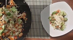 Ready for some spring cleaning? This is the ultimate clean-out-the-fridge meal. Add leftover grilled chicken, sauteed shrimp, tofu. For more healthy recipes, download the Mayo Clinic App. http://mayocl.in/2pWM4bm | Mayo Clinic