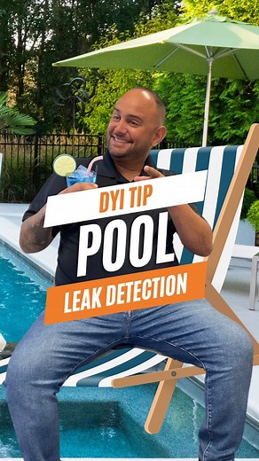 DIY Pool Leak Detection Test. Find out if your pool has a leak or if it’s just normal water evaporation with this simple at home test. | Truview Inspections
