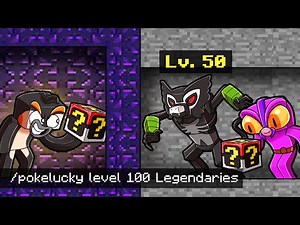 Manhunt PIXELMON LUCKY BLOCK but I Secretly CHEAT! (Speedrunner vs 3 Hunters)