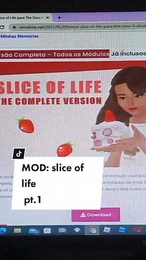 Mod Slice of Life para The Sims 4: Parte 1