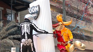 Fat Tuesday on fast forward: Mobile celebrations dodge weather threat