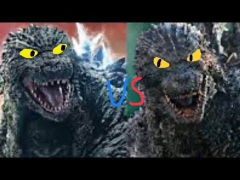 Mutated godzilla vs godzilla 2021/toho (sticknodes) Godzilla minus one vs godzilla the ride