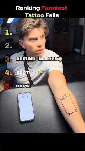 POV: You Trusted the Wrong Tattoo Artist #trending#shorts#fails