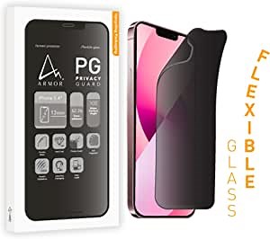 Armor Flexible Glass Screen Protector for iPhone 13 Mini, Privacy Guard with 9H