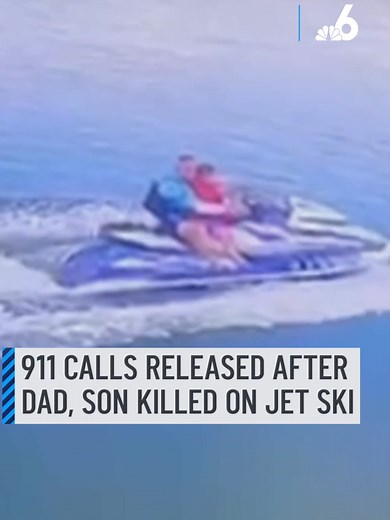 The 911 calls of a watercraft crash that killed a 9-year-old boy and his father in the Florida Keys reveal moments of terror for multiple witnesses. Jose Dominguez, 47, and his son, Daniel, were on a 2018 Yamaha personal watercraft when they struck a concrete seawall near Castaways Waterfront Restaurant in Marathon shortly before 7 p.m. on Aug. 13. #floridakeys #marathon #nbc6