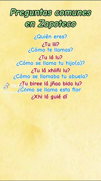 Preguntas Comunes en Zapoteco: Aprende y Comparte