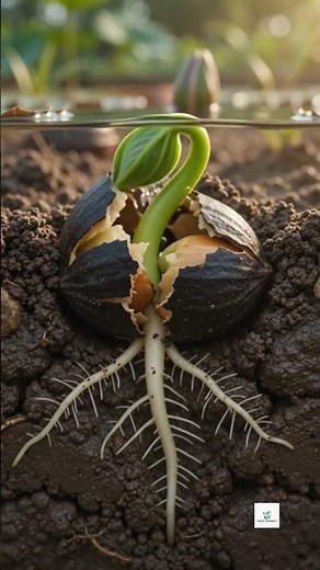 Watch a Fox Nut Grow from Seed to Fruit! 🌱🌳 #reels #fruit #nature | seed transformation | #tree