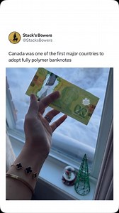 60K views · 84 reactions | These banknotes are virtually indestructible  (Via interesting_ail/X) | Stack's Bowers | Facebook