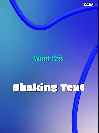 Create Stunning Shaking Text Animation in Alight Motion