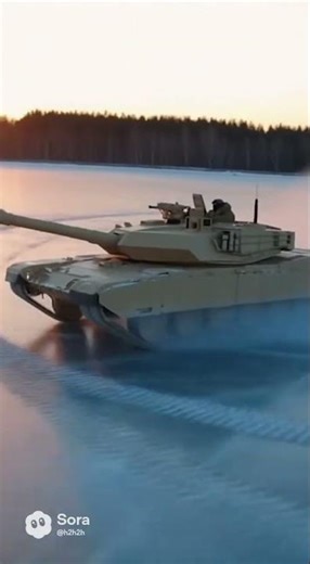 modern tank drift on ice fpv compilation