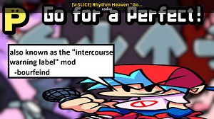 [V-SLICE] Rhythm Heaven "Go for a Perfect" Mod for Friday Night Funkin' | FNF Mods