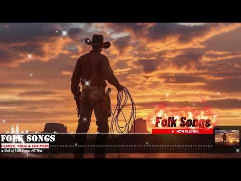 The Best Of Classic Folk Songs 70's 80's 90's- Simon & Garfunkel, John Denver, Bob Dylan