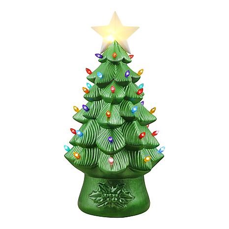 Mr. Christmas 40 Tall Blow Mold Glowing Star Tree | HSN