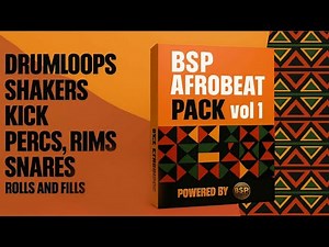 Free Afrobeat Sample Pack Vol.1 | (Afrobeat Drum Kit 2025)