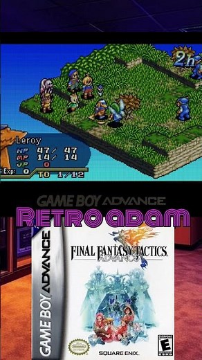 Final Fantasy Tactics Advance GBA gameplay