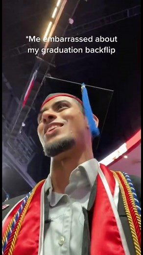 Graduation Backflip Fail Compilation