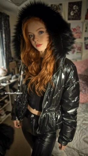Shiny #shinyjacket #pufferjacketgirl #shinyleggings #boots #leggings #pufferjacket #shinycoat #DownJacket | Shiny Puffer Love