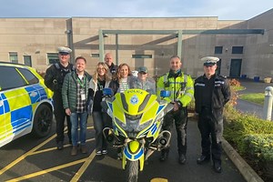 Brave schoolboy who saved mum's life by taking wheel of their car after she fainted is commended by police chief