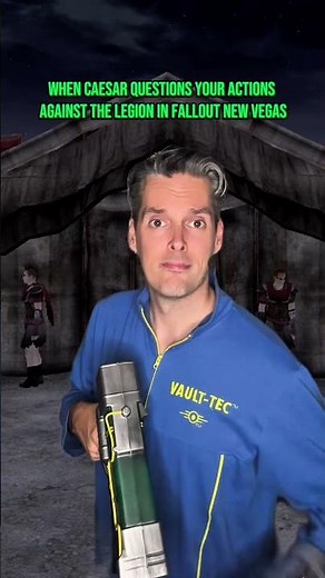 How to deal with the Legion in Fallout New Vegas #falloutnewvegas #fallout #cospkay #memes