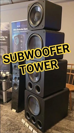 SUBWOOFER BASS SPEAKER WOOFER Tower BASS Monster BEASTS SVS SUB