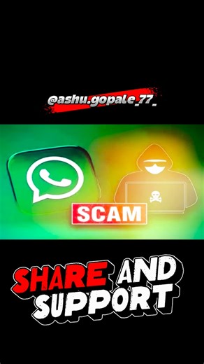 Ashuuuu🪐 on Instagram: "‼️ ALERT New year scam..!⚠️ . . . . . . . #scam #alert #viral #share #instagram #trend #2026scam"